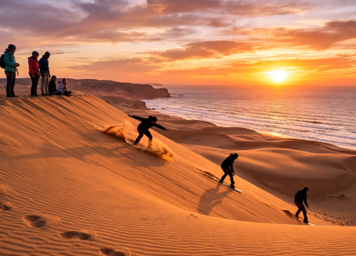 Sandboarding Adventure with BBQ Dinner From Taghazout Agadir