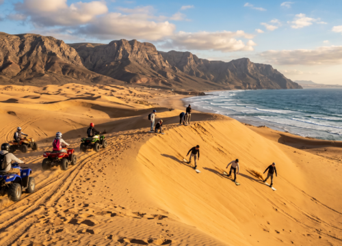 Sandboarding with Canyon Visit & Quad Bike From Agadir & Taghazout