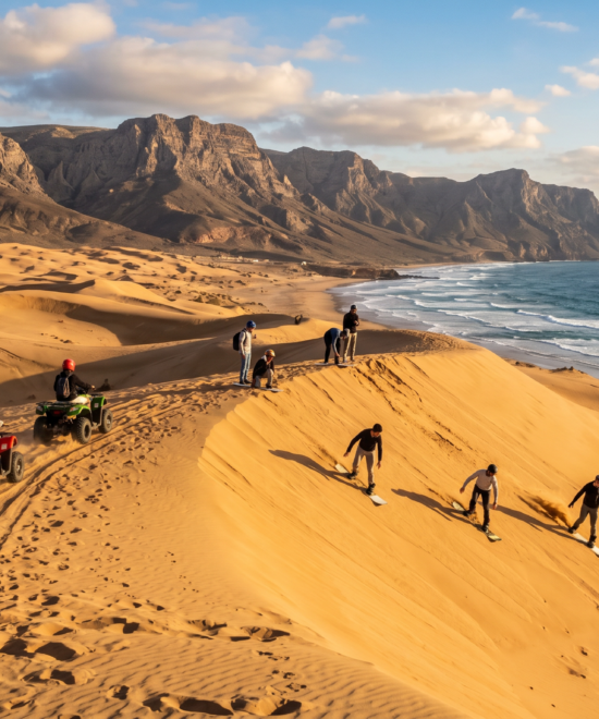 Sandboarding with Canyon Visit & Quad Bike From Agadir & Taghazout